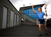 12 May 2021; Dublin camogie player Leah Butler at Parnell Park, in Dublin, to support the roll-out of ‘AIG BoxClever’ insurance for young drivers across Ireland. BoxClever is an innovative proposition that promotes and rewards safe driving that can help secure lower car insurance premiums. For a quote go to www.aig.ie/box. Photo by Stephen McCarthy/Sportsfile