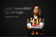 13 May 2021; Katie Power of Kilkenny pictured at the launch of the Littlewoods Ireland Camogie Leagues. The Littlewoods Ireland Camogie Leagues begin Saturday 15th of May. Littlewoods Ireland and the Camogie Association will be live streaming a number of games throughout the Leagues for free across @LWI_GAA Twitter and Camogie Association’s YouTube #StyleOfPlay. Photo by Ramsey Cardy/Sportsfile