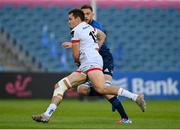 14 May 2021; Jacob Stockdale of Ulster during the Guinness PRO14 Rainbow Cup match between Leinster and Ulster at the RDS Arena in Dublin. Photo by Ramsey Cardy/Sportsfile