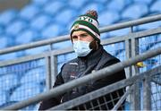 15 May 2021; Injured Mayo footballer Aidan O'Shea in the stand before the Allianz Football League Division 2 North Round 1 match between Mayo and Down at Elverys MacHale Park in Castlebar, Mayo. Photo by Piaras Ó Mídheach/Sportsfile