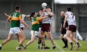 15 May 2021; Shane Walsh of Galway in action against Paul Murphy and Paul Geaney of Kerry during the Allianz Football League Division 1 South Round 1 match between Kerry and Galway at Austin Stack Park in Tralee, Kerry. Photo by Brendan Moran/Sportsfile