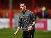 15 May 2021; Galway Women manager Billy Cleary before the SSE Airtricity Women's National League match between Shelbourne and Galway Women at Tolka Park in Dublin. Photo by Harry Murphy/Sportsfile