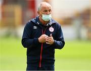 15 May 2021; Shelbourne manager Noel King before the SSE Airtricity Women's National League match between Shelbourne and Galway Women at Tolka Park in Dublin. Photo by Harry Murphy/Sportsfile