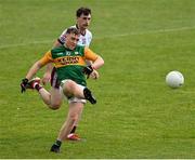 15 May 2021; Dara Moynihan of Kerry in action against Ronan Steede of Galway during the Allianz Football League Division 1 South Round 1 match between Kerry and Galway at Austin Stack Park in Tralee, Kerry. Photo by Brendan Moran/Sportsfile