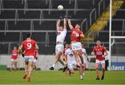 15 May 2021; Luke Flynn of Kildare in action against Colm O’Callaghan of Cork during the Allianz Football League Division 2 South Round 1 match between Cork and Kildare at Semple Stadium in Thurles, Tipperary. Photo by Daire Brennan/Sportsfile