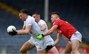 15 May 2021; Darragh Kirwan of Kildare in action against Kevin Flahive of Cork during the Allianz Football League Division 2 South Round 1 match between Cork and Kildare at Semple Stadium in Thurles, Tipperary. Photo by Daire Brennan/Sportsfile