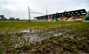 15 May 2021; A view of pitch conditions before the SSE Airtricity League Premier Division match between Shamrock Rovers and Derry City at Tallaght Stadium in Dublin. Photo by Seb Daly/Sportsfile