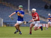 15 May 2021; Noel McGrath of Tipperary in action against Patrick Horgan of Cork during the Allianz Hurling League Division 1 Group A Round 2 match between Tipperary and Cork at Semple Stadium in Thurles, Tipperary. Photo by Daire Brennan/Sportsfile
