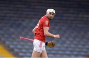 15 May 2021; Tim O’Mahony of Cork celebrates after scoring his side's first goal during the Allianz Hurling League Division 1 Group A Round 2 match between Tipperary and Cork at Semple Stadium in Thurles, Tipperary. Photo by Daire Brennan/Sportsfile