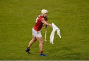 15 May 2021; Patrick Horgan of Cork throws back a towel after drying his hurley before taking a free during the Allianz Hurling League Division 1 Group A Round 2 match between Tipperary and Cork at Semple Stadium in Thurles, Tipperary. Photo by Daire Brennan/Sportsfile