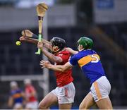 15 May 2021; Jack O'Connor of Cork in action against Brian McGrath of Tipperary during the Allianz Hurling League Division 1 Group A Round 2 match between Tipperary and Cork at Semple Stadium in Thurles, Tipperary. Photo by Ray McManus/Sportsfile