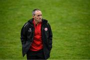15 May 2021; Tyrone joint-manager Brian Dooher following the Allianz Football League Division 1 North Round 1 match between Tyrone and Donegal at Healy Park in Omagh, Tyrone. Photo by Stephen McCarthy/Sportsfile