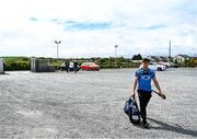 16 May 2021; Matt McAreavey of Down arriving before the Allianz Hurling League Division 2A Round 2 match between Down and Carlow at McKenna Park in Ballycran, Down. Photo by Eóin Noonan/Sportsfile