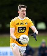 15 May 2021; Eunan Walsh of Antrim during the Allianz Football League Division 4 North Round 1 match between Louth and Antrim at Geraldines Club in Haggardstown, Louth. Photo by Ramsey Cardy/Sportsfile