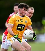 15 May 2021; Ryan Murray of Antrim during the Allianz Football League Division 4 North Round 1 match between Louth and Antrim at Geraldines Club in Haggardstown, Louth. Photo by Ramsey Cardy/Sportsfile