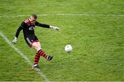 15 May 2021; Down goalkeeper Rory Burns takes a kick-out during the Allianz Football League Division 2 North Round 1 match between Mayo and Down at Elverys MacHale Park in Castlebar, Mayo. Photo by Piaras Ó Mídheach/Sportsfile