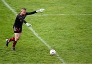 15 May 2021; Down goalkeeper Rory Burns takes a kick-out during the Allianz Football League Division 2 North Round 1 match between Mayo and Down at Elverys MacHale Park in Castlebar, Mayo. Photo by Piaras Ó Mídheach/Sportsfile