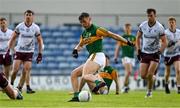 15 May 2021; David Clifford of Kerry sells a dummy to the Galway goalkeeper Bernard Power, on the way to scoring his side's fourth goal, and his third, during the Allianz Football League Division 1 South Round 1 match between Kerry and Galway at Austin Stack Park in Tralee, Kerry. Photo by Brendan Moran/Sportsfile