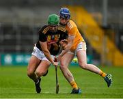 16 May 2021; Alan Murphy of Kilkenny in action against Damon McMullan of Antrim during the Allianz Hurling League Division 1 Group B Round 2 match between Kilkenny and Antrim at UPMC Nowlan Park in Kilkenny. Photo by Brendan Moran/Sportsfile
