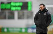 15 May 2021; Shamrock Rovers manager Stephen Bradley before the SSE Airtricity League Premier Division match between Shamrock Rovers and Derry City at Tallaght Stadium in Dublin. Photo by Seb Daly/Sportsfile
