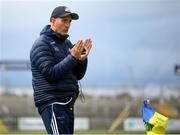 16 May 2021; Interim Dublin manager Mick Galvin during the Allianz Football League Division 1 South Round 1 match between Roscommon and Dublin at Dr Hyde Park in Roscommon. Photo by Stephen McCarthy/Sportsfile