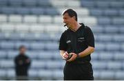 15 May 2021; Referee Paud O'Dwyer during the Allianz Hurling League Division 1 Group B Round 2 match between Laois and Dublin at MW Hire O'Moore Park in Portlaoise, Laois. Photo by Eóin Noonan/Sportsfile