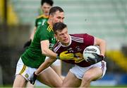 16 May 2021; John Heslin of Westmeath is tackled by Conor McGill of Meath during the Allianz Football League Division 2 North Round 1 match between Meath and Westmeath at Páirc Tailteann in Navan, Meath. Photo by Ramsey Cardy/Sportsfile