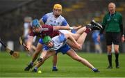 16 May 2021; Michael Kiely of Waterford in action against Tommy Doyle of Westmeath during the Allianz Hurling League Division 1 Group A Round 2 match between Waterford and Westmeath at Walsh Park in Waterford. Photo by Seb Daly/Sportsfile