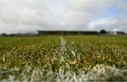 16 May 2021; A detailed view of the pitch in McKenna Park before the Allianz Hurling League Division 2A Round 2 match between Down and Carlow at McKenna Park in Ballycran, Down. Photo by Eóin Noonan/Sportsfile