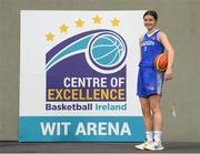 20 May 2021; Kate Hickey, former Ireland U18 international and Waterford Wildcats player, at the Basketball Ireland Centre of Excellence announcement at Waterford IT in Waterford. Photo by Matt Browne/Sportsfile