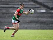 15 May 2021; Conor Loftus of Mayo during the Allianz Football League Division 2 North Round 1 match between Mayo and Down at Elverys MacHale Park in Castlebar, Mayo. Photo by Piaras Ó Mídheach/Sportsfile