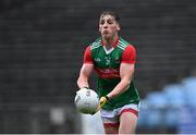 15 May 2021; Eoghan McLaughlin of Mayo during the Allianz Football League Division 2 North Round 1 match between Mayo and Down at Elverys MacHale Park in Castlebar, Mayo. Photo by Piaras Ó Mídheach/Sportsfile