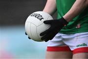 15 May 2021; A general view of a football during the Allianz Football League Division 2 North Round 1 match between Mayo and Down at Elverys MacHale Park in Castlebar, Mayo. Photo by Piaras Ó Mídheach/Sportsfile