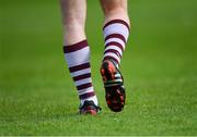 16 May 2021; A general view of football boots during the Allianz Hurling League Division 1 Group A Round 2 match between Galway and Limerick at Pearse Stadium in Galway. Photo by Piaras Ó Mídheach/Sportsfile