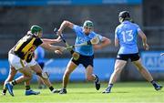 8 May 2021; Chris Crummey of Dublin is tackled by Eoin Cody of Kilkenny during the Allianz Hurling League Division 1 Group B Round 1 match between Dublin and Kilkenny at Parnell Park in Dublin. Photo by Piaras Ó Mídheach/Sportsfile