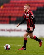 15 May 2021; Aodh Dervin of Longford Town during the SSE Airtricity League Premier Division match between Longford Town and Bohemians at Bishopsgate in Longford. Photo by Ben McShane/Sportsfile