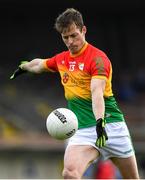 15 May 2021; Paul Broderick of Carlow during the Allianz Football League Division 3 North Round 1 match between Waterford and Carlow at Fraher Field in Dungarvan, Waterford. Photo by Matt Browne/Sportsfile