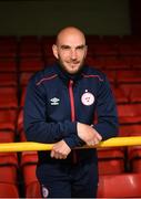 20 May 2021; Colm Barron pictured at Tolka Park in Dublin after being announced as Shelbourne FC Youth Academy Director. Photo by Harry Murphy/Sportsfile
