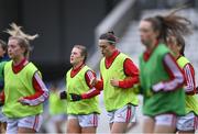 21 May 2021; Hannah Looney of Cork during the warm-up before the Lidl Ladies Football National League Division 1B Round 1 match between Cork and Tipperary at Páirc Uí Chaoimh in Cork. Photo by Piaras Ó Mídheach/Sportsfile