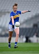 21 May 2021; Aishling Moloney of Tipperary takes a free during the Lidl Ladies Football National League Division 1B Round 1 match between Cork and Tipperary at Páirc Uí Chaoimh in Cork. Photo by Piaras Ó Mídheach/Sportsfile