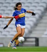21 May 2021; Róisín Daly of Tipperary shoots to score her side's second goal during the Lidl Ladies Football National League Division 1B Round 1 match between Cork and Tipperary at Páirc Uí Chaoimh in Cork. Photo by Piaras Ó Mídheach/Sportsfile