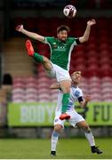 21 May 2021; Gearóid Morrissey of Cork City in action against Conor McCormack of Galway United during the SSE Airtricity League First Division match between Cork City and Galway United at Turners Cross in Cork. Photo by Michael P Ryan/Sportsfile