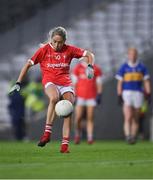 21 May 2021; Orla Finn of Cork takes a free during the Lidl Ladies Football National League Division 1B Round 1 match between Cork and Tipperary at Páirc Uí Chaoimh in Cork. Photo by Piaras Ó Mídheach/Sportsfile