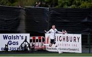21 May 2021; Daniel Kelly of Dundalk celebrates after scoring his side's second goal during the SSE Airtricity League Premier Division match between Dundalk and Shamrock Rovers at Oriel Park in Dundalk, Louth. Photo by Ben McShane/Sportsfile