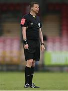 21 May 2021; Referee Alan Carey during the SSE Airtricity League First Division match between Cork City and Galway United at Turners Cross in Cork. Photo by Michael P Ryan/Sportsfile