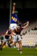 22 May 2021; John O'Dwyer of Tipperary in action against Aidan Harte of Galway during the Allianz Hurling League Division 1 Group A Round 3 match between Tipperary and Galway at Semple Stadium in Thurles, Tipperary. Photo by Ray McManus/Sportsfile
