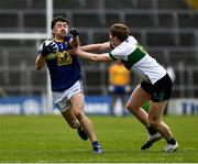 22 May 2021; Oisín Manning of Wicklow in action against Paudie Feehan of Tipperary during the Allianz Football League Division 3 South Round 2 match between Tipperary and Wicklow at Semple Stadium in Thurles, Tipperary. Photo by Ray McManus/Sportsfile