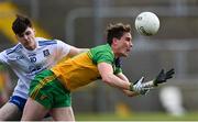 22 May 2021; Ciarán Thompson of Donegal in action against Aaron Mulligan of Monaghan during the Allianz Football League Division 1 North Round 2 match between Donegal and Monaghan at MacCumhaill Park in Ballybofey, Donegal. Photo by Piaras Ó Mídheach/Sportsfile