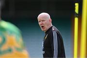 22 May 2021; Donegal manager Declan Bonner before the Allianz Football League Division 1 North Round 2 match between Donegal and Monaghan at MacCumhaill Park in Ballybofey, Donegal. Photo by Piaras Ó Mídheach/Sportsfile
