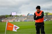 22 May 2021; Armagh manager Kieran McGeeney during the Allianz Football League Division 1 North Round 2 match between Armagh and Tyrone at Athletic Grounds in Armagh. Photo by Ramsey Cardy/Sportsfile